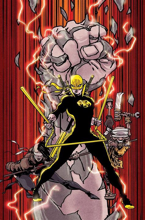 Iron Fist Back In Black Kaare Andrews Comic Book Artists Comic
