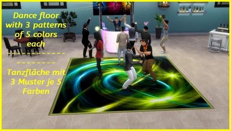 Dance Floor By Hippy70 The Sims 4 Catalog In 2021 Dance Dance