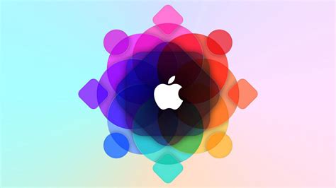Apple Logo Wwdc Colourful Gradient Background Hd Abstract Wallpapers