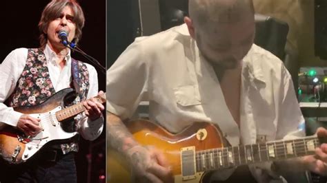 Heres Post Malone Playing Eric Johnsons Cliffs Of Dover On Guitar