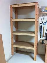 Diy Storage Shelf Plans Images
