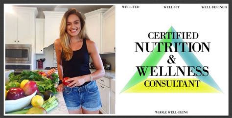 I Am A Certified Nutrition And Wellness Consultant Im All About