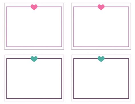 Blank Valentines Day Cards Printable You Can See My Other Sets Of