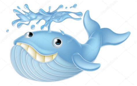 Cartoon Whale Mascot — Stock Vector © Krisdog 100772238