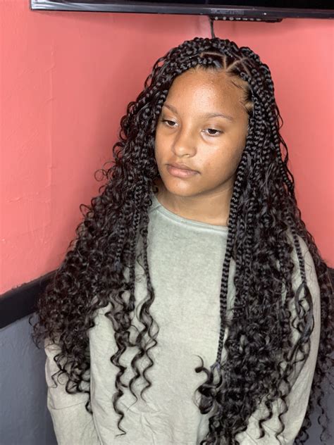 20 Boho Box Braids Hairstyles Fashionblog