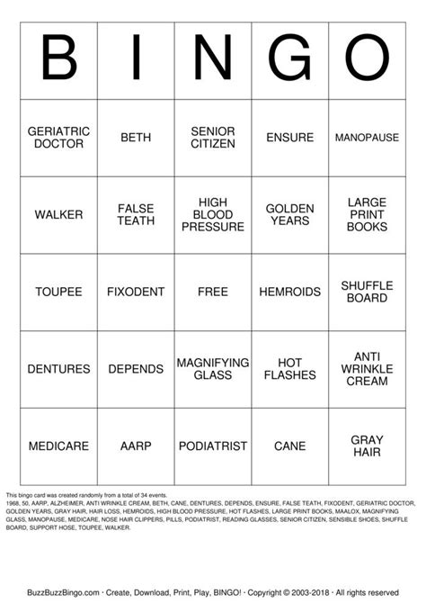 Beths 50th Birthday Bingo Cards To Download Print And Customize