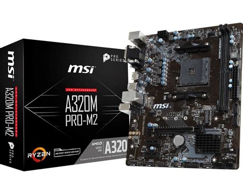 Msi A320m A Pro Amd Am4 Socket M Atx Motherboard At Rs 4000 Msi