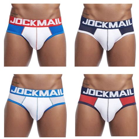 Buy Jockmail 4pcs Pack Sexy Men Briefs Mens Underwear Pack Mens Sexy Briefs Male Lace
