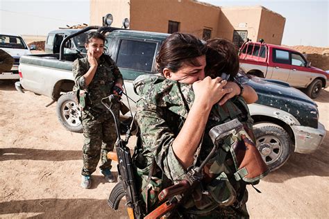 Yann Renoult YPJ Kurdish Women Fighting In Syria LensCulture