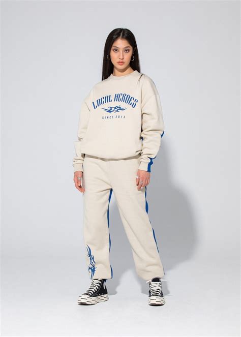 Lh Tribal Nude And Blue Sweatpants