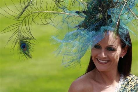 Flamboyant Hats At The Annual Royal Ascot Horse Racing Event Royal