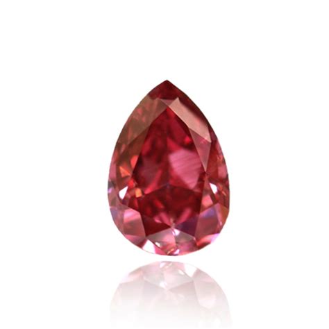Natural Loose Ct Fancy Red Diamond Vs Pear Shape Gia