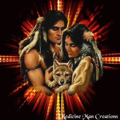 Native American Indians Indian Couple Quotes Animated