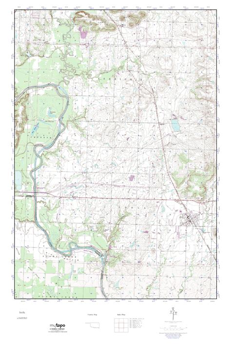 Mytopo Inola Oklahoma Usgs Quad Topo Map
