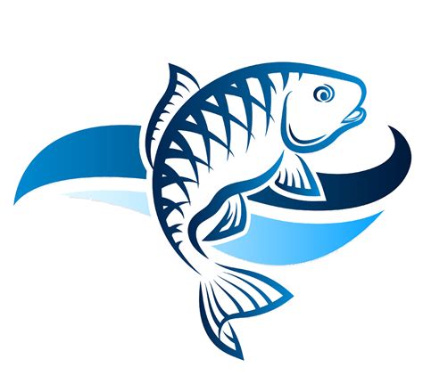 Gambar Desain Logo Ikan Ikan Logo Minimal Png Png Dan Vektor Dengan