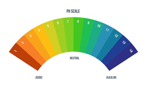Paleta De Escala De Colores Para Químico Para Análisis De Laboratorio