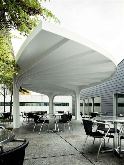 Leaf Structured Canopy Sam Architekten Und Partner Canopy Design
