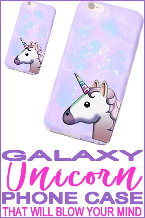 Diy Galaxy Unicorn Phone Case Cute And Easy