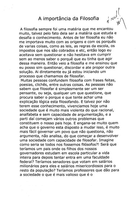 A Importância Da Filosofia