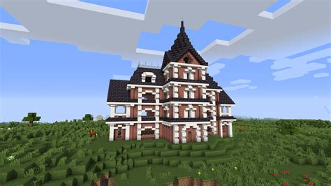Victorian Brick Mansion Minecraft Map