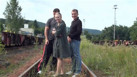 publicscanner publicbanging 2225 railway threesome