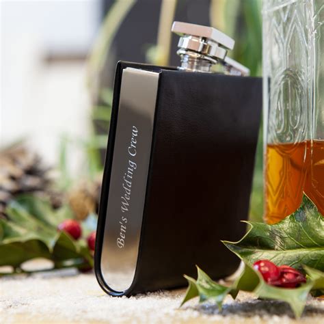 IPPI Engraved Hip Flask with Free Engraving | FlaskStore Engraved Hip Flasks