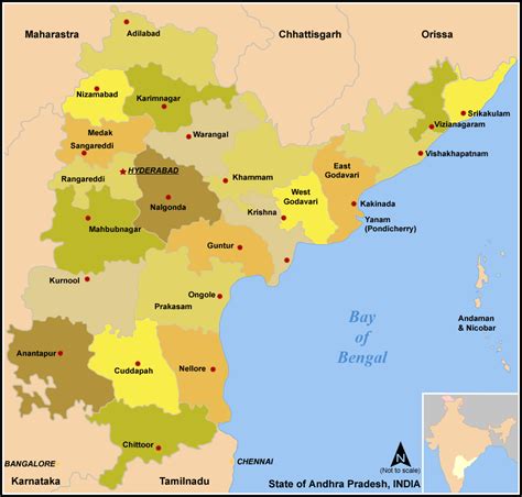 List Of Districts Of Andhra Pradesh