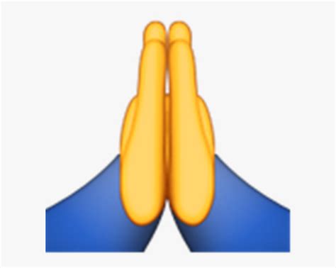 Transparent Thumb Emoji Png Praying Emoji Copy And Paste Free