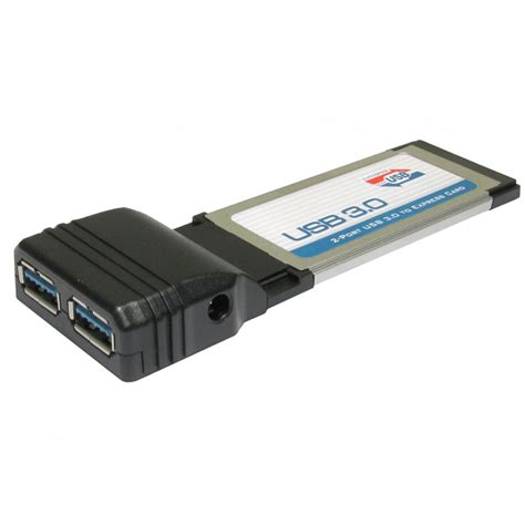 Cables Direct Ltd 2 Port USB 3 0 PCMCIA Express Card