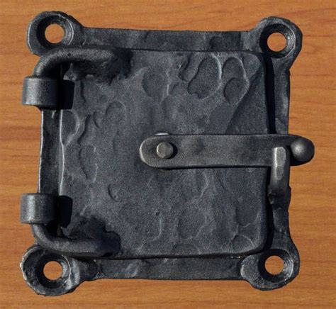 Almost similar to the above front door, this blue door with brass handle and plate is paired with a brown bordered rug and a traditional outdoor sconce mounted on the stone brick wall. Pin on Ironwork