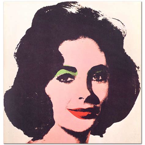 Andy Warhol Elizabeth Taylor Kanvas Tablo Canvastar