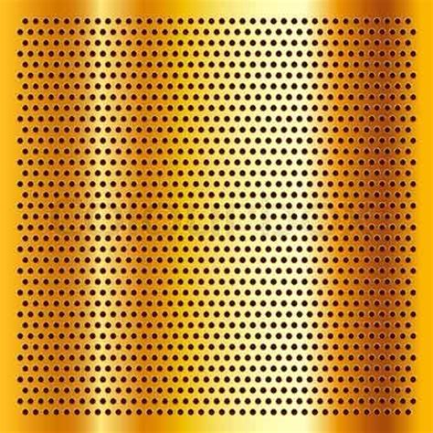 Perforated Brass Sheet