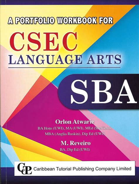 A Portfolio Workbook For Csec Language Arts Sba