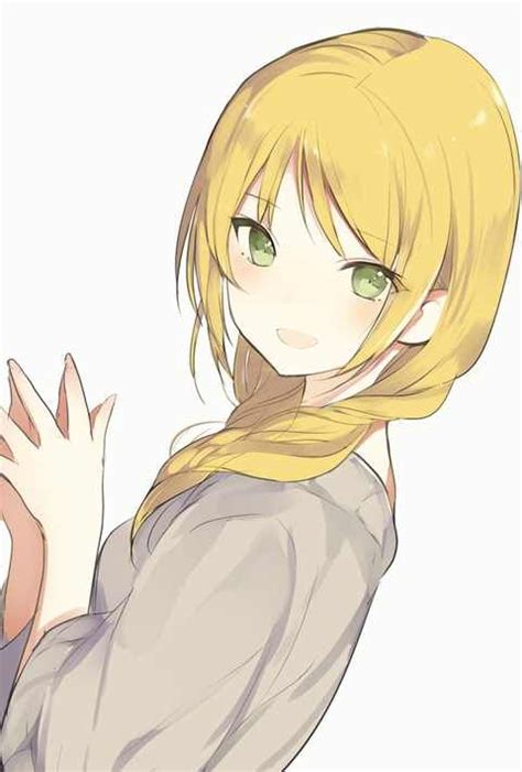 Pin By Ryan Rogers On Female Character Art Blonde Anime Girl Anime Girl Anime Eyes