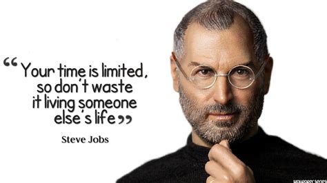 Your Time Is Limited Steve Jobs Quotes Wallpaper 05878 Baltana