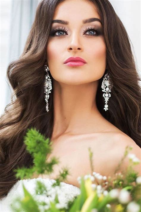 bright wedding makeup ideas for brunettes see more wedding makeup