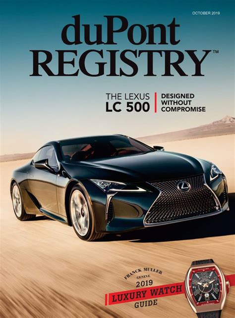Dupont Registry Magazine A Buyers Gallery Of Fine Automobiles