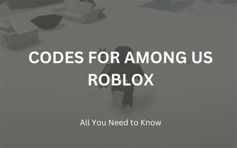 Among Us Roblox Id
