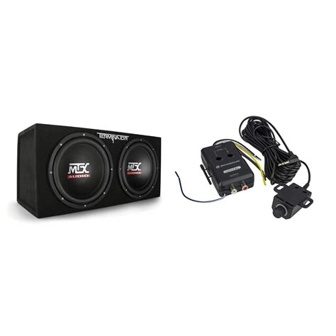 Buy Mtx Audio Terminator Series Tne D Watt Dual Inch Sub Enclosure Black Scosche