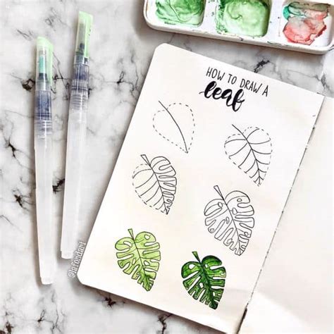 40 Easy Things To Draw For Your Bullet Journal