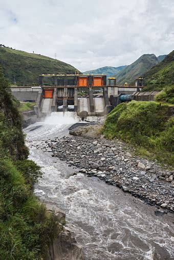 The Hydroelectric Dam Power Plant At Baños Stock Photo Download Image