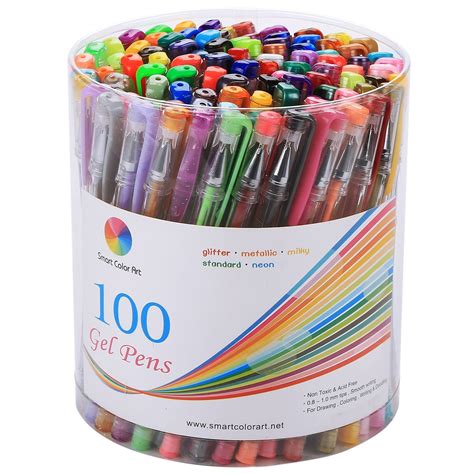 Smart Color Art 100 Colors Gel Pens Set 1199