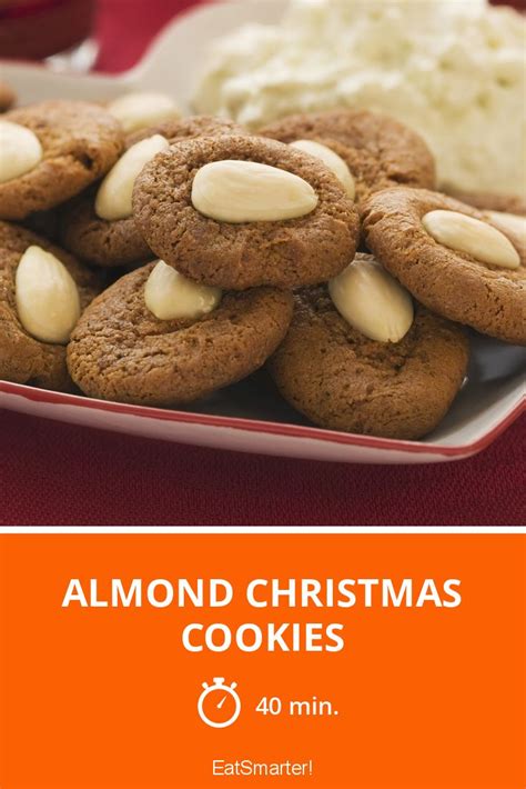 Almond Christmas Cookies Recipe Eat Smarter Usa