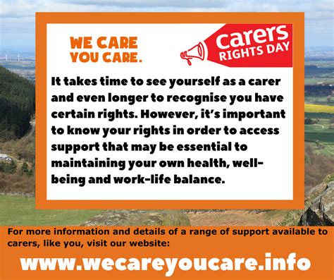 carers rights day 2021 carers have the right to we care you care