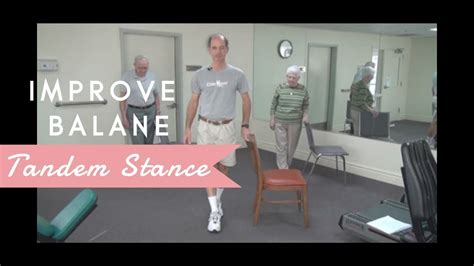 Improve Your Balance With The Tandem Stance Exercise Youtube