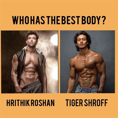 Shirtless Bollywood Men Who Has The Best Body Hrithik Roshan Or Tiger