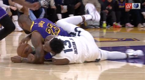 Lebron James In Huge Altercation With Jaren Jackson Jr That ‘crossed