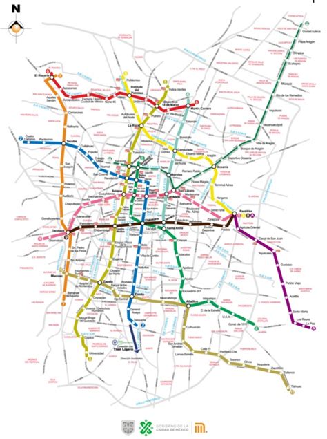 Mapa Del Metro De La Cdmx Actualizado 2021 La Verdad Noticias