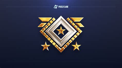Artstation Military Style Rank Icons For Multiplayer Games