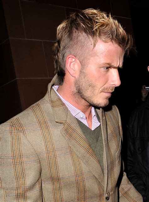 David Beckham Os Melhores E Piores Cortes De Cabelo